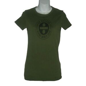 Ed Sheeran Tee Shirt Divide World Tour Miltary Army Green Concert Band Festival